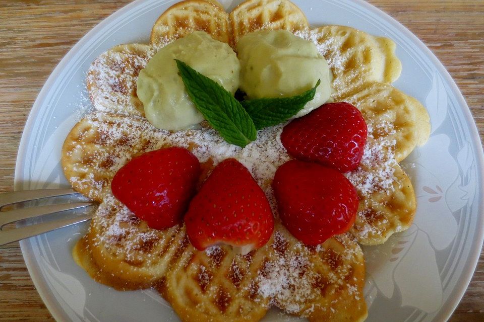 Weltbeste Buttermilchwaffeln