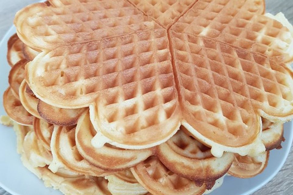 Weltbeste Buttermilchwaffeln