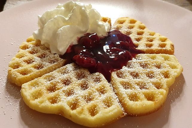 Weltbeste Buttermilchwaffeln von simonelang| Chefkoch