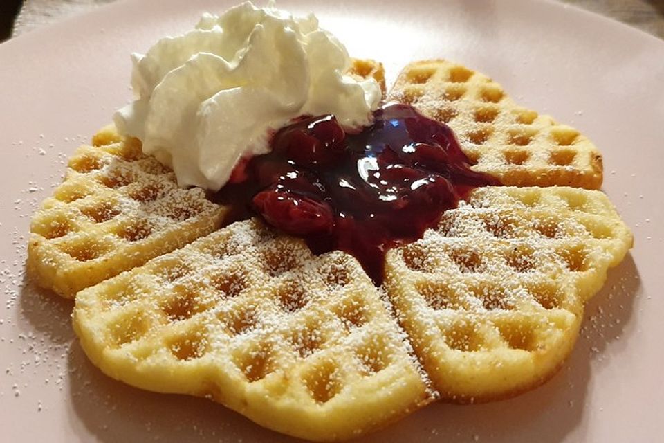 Weltbeste Buttermilchwaffeln