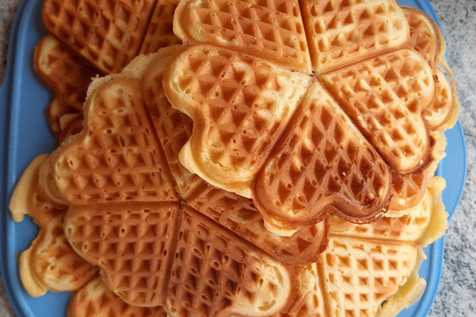 Weltbeste Buttermilchwaffeln