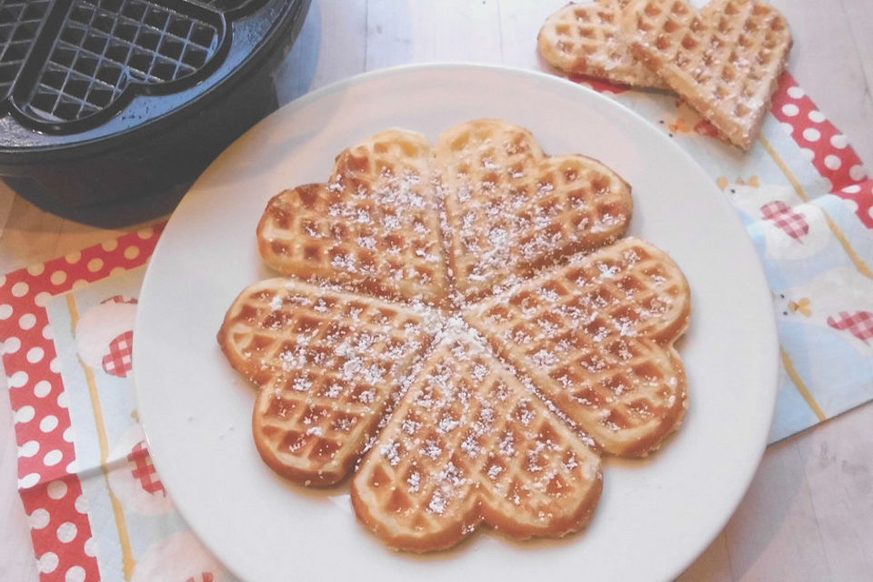 Weltbeste Buttermilchwaffeln