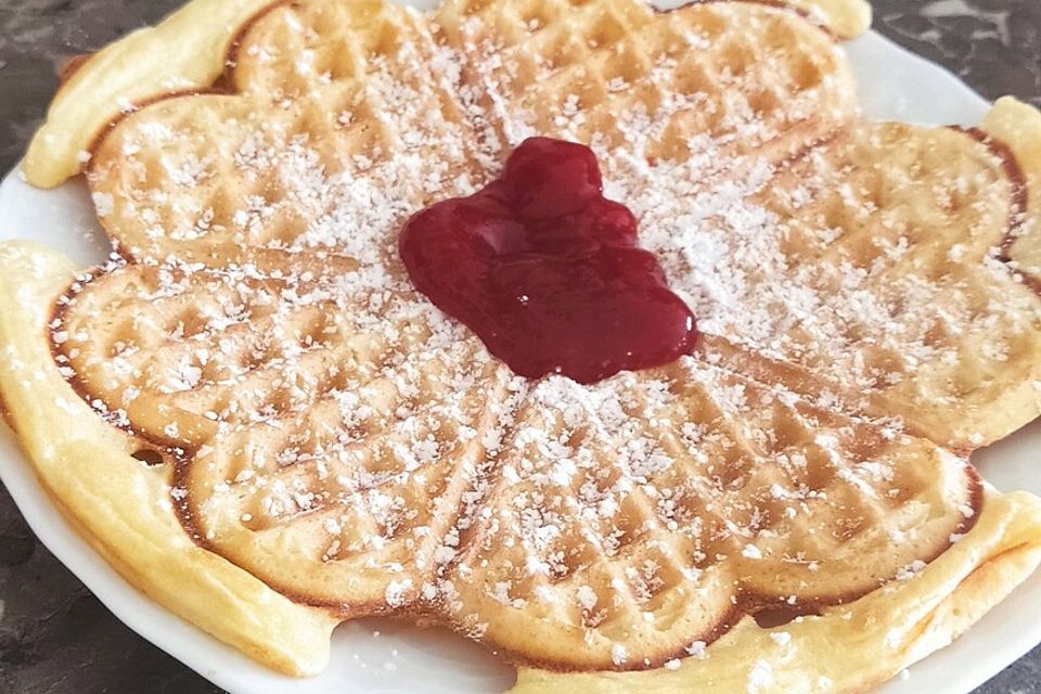 Weltbeste Buttermilchwaffeln