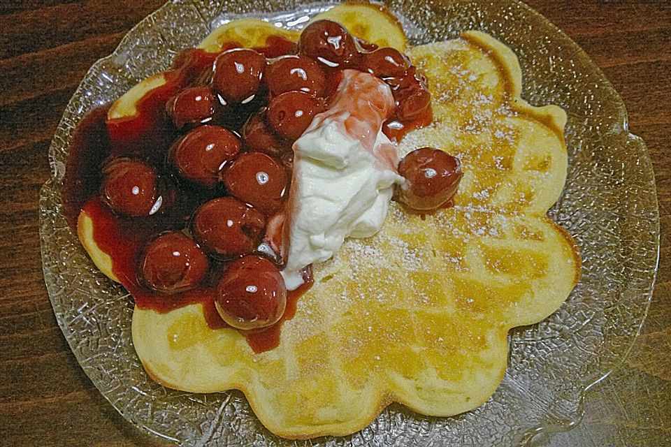 Weltbeste Buttermilchwaffeln