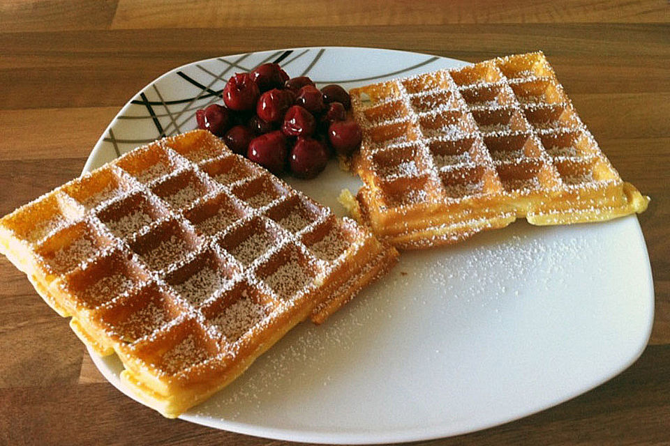 Weltbeste Buttermilchwaffeln