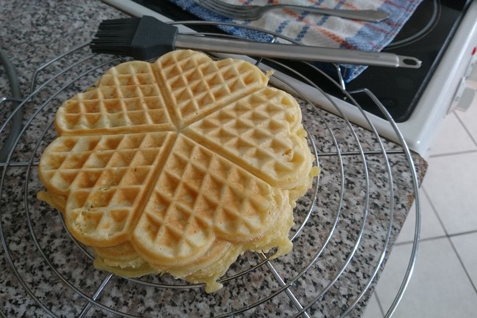 Weltbeste Buttermilchwaffeln