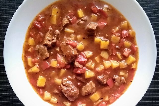 Ungarische Gulaschsuppe Von Pedi Chefkoch