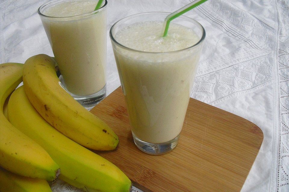 Bananen - Milch - Shake