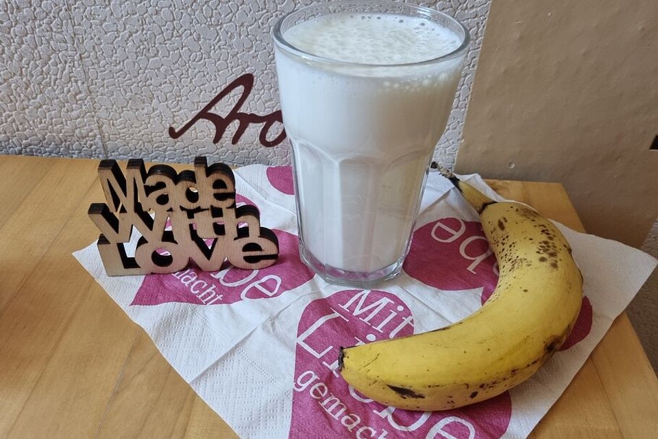 Bananen - Milch - Shake