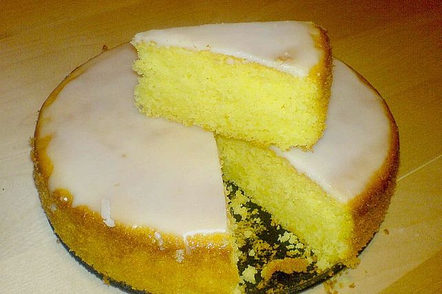 Herber Zitronen - Sekt - Kuchen von alina1st| Chefkoch