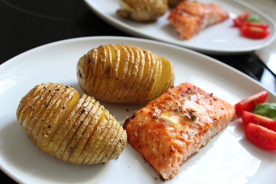 Schwedische Ofenkartoffeln Schwedische Ofenkartoffeln