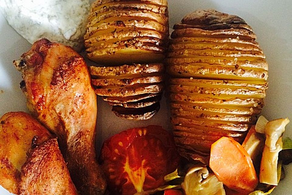 Schwedische Ofenkartoffeln Schwedische Ofenkartoffeln