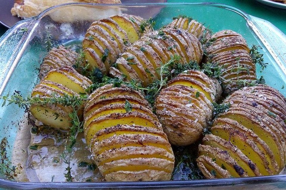 Schwedische Ofenkartoffeln Schwedische Ofenkartoffeln