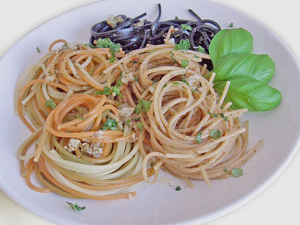 Spaghetti mit Knoblauchsauce von sunshine_franzi| Chefkoch