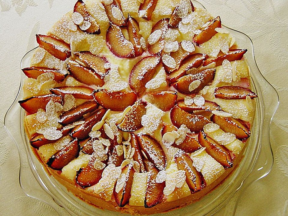 Käsekuchen mit Zwetschgen von cake85| Chefkoch