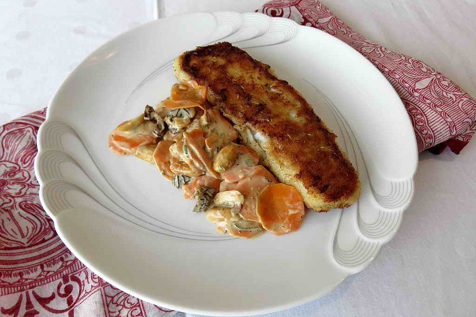 Fischpfanne mit Gemüse