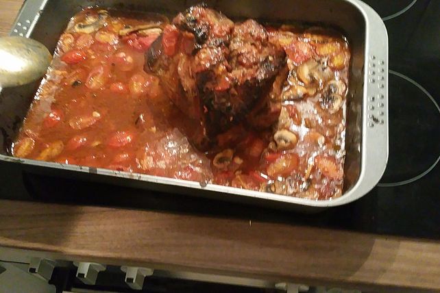 Gefüllter Rollbraten mit getrockneten Tomaten von JoergBoerg| Chefkoch