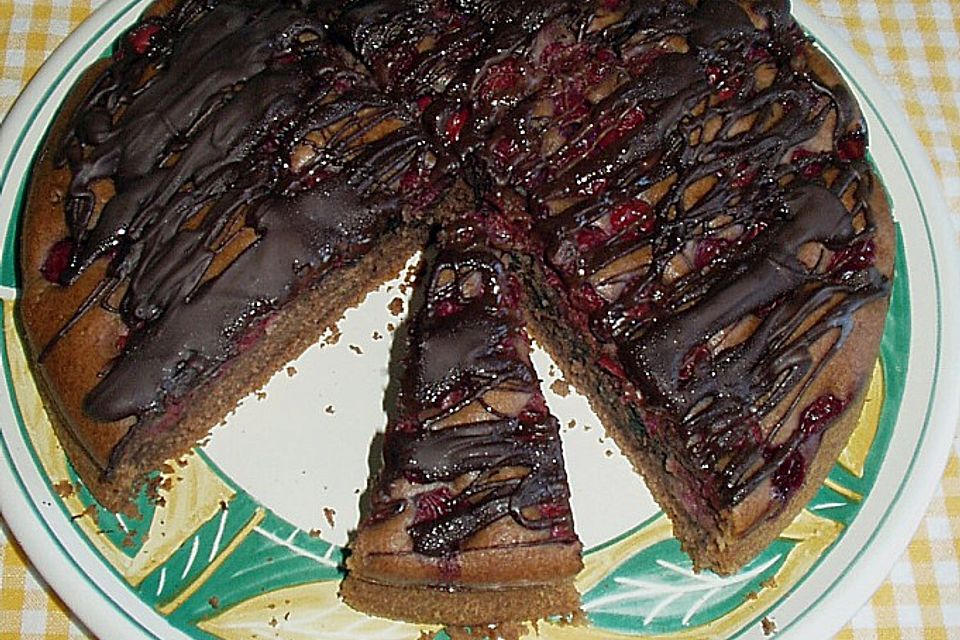 3 - Tassen Kirschkuchen