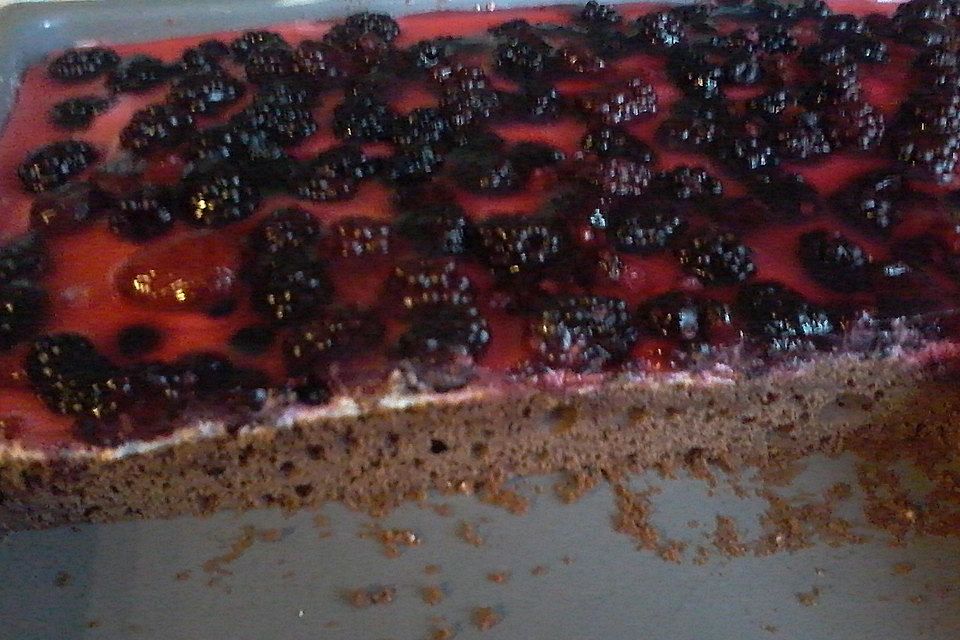 Beerenkuchen mit Mascarpone