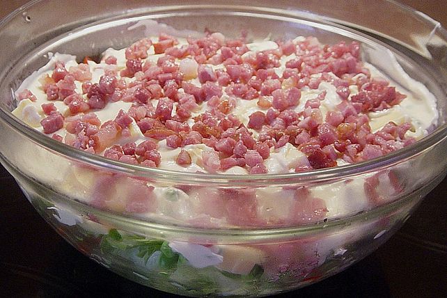 Gemischter Eisbergsalat von Afra| Chefkoch