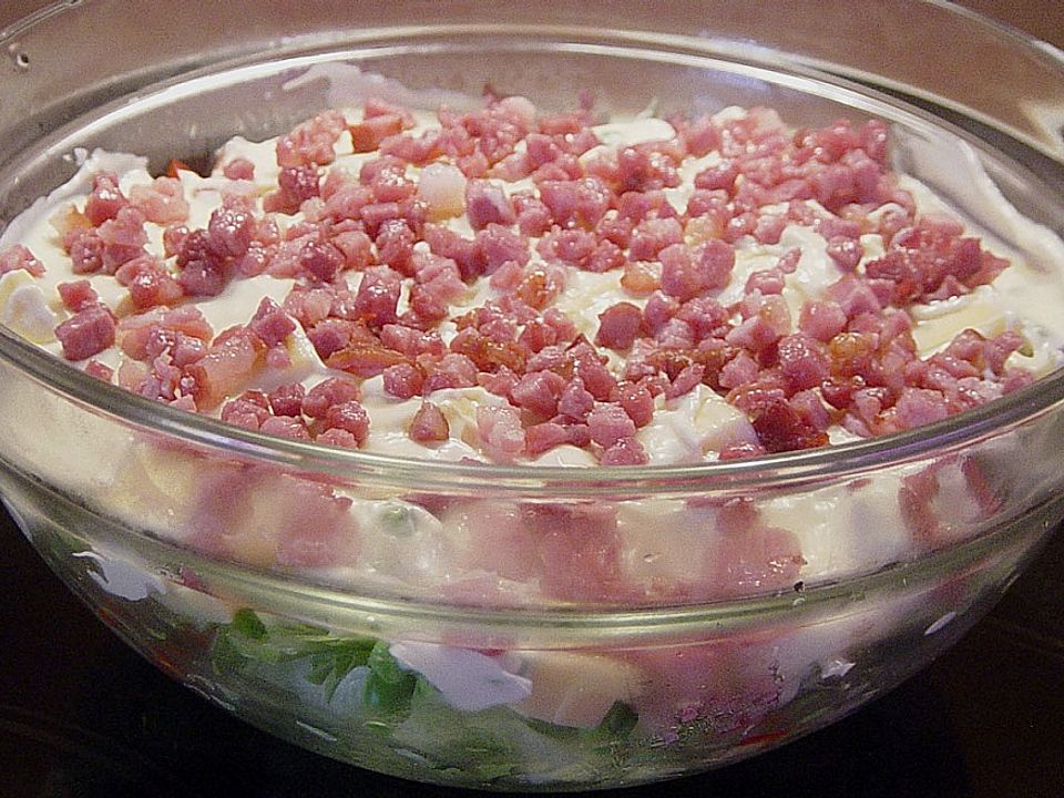 Gemischter Eisbergsalat von Afra| Chefkoch