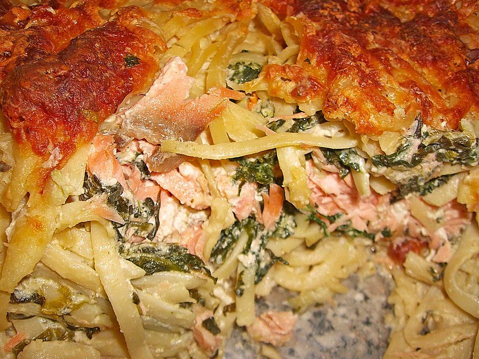 Lachs - Spinat - Lasagne von steini03| Chefkoch