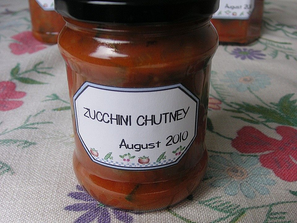 Zucchini Chutney von elke43 | Chefkoch