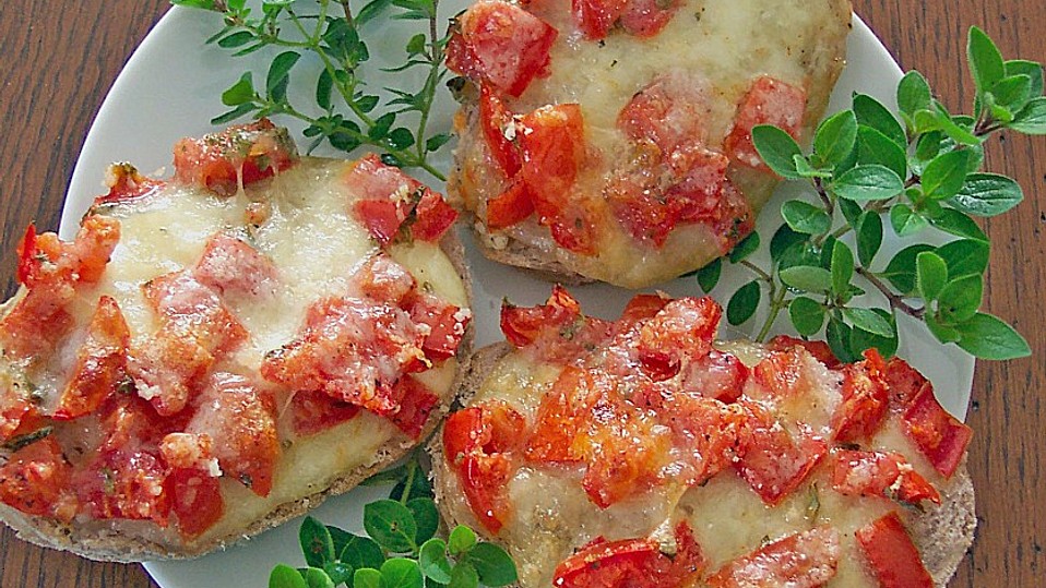 Crostini mit Tomaten und Mozzarella von Vinny