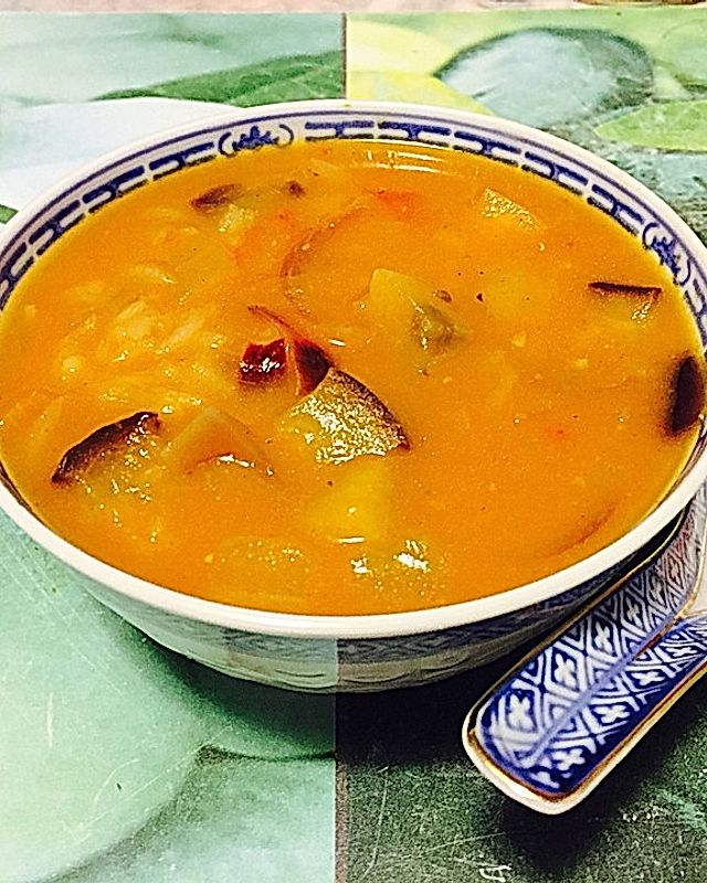 Scharfe Thai Cocos - Suppe