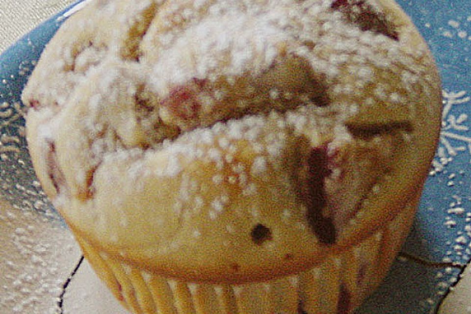 Saftige Pflaumenmuffins