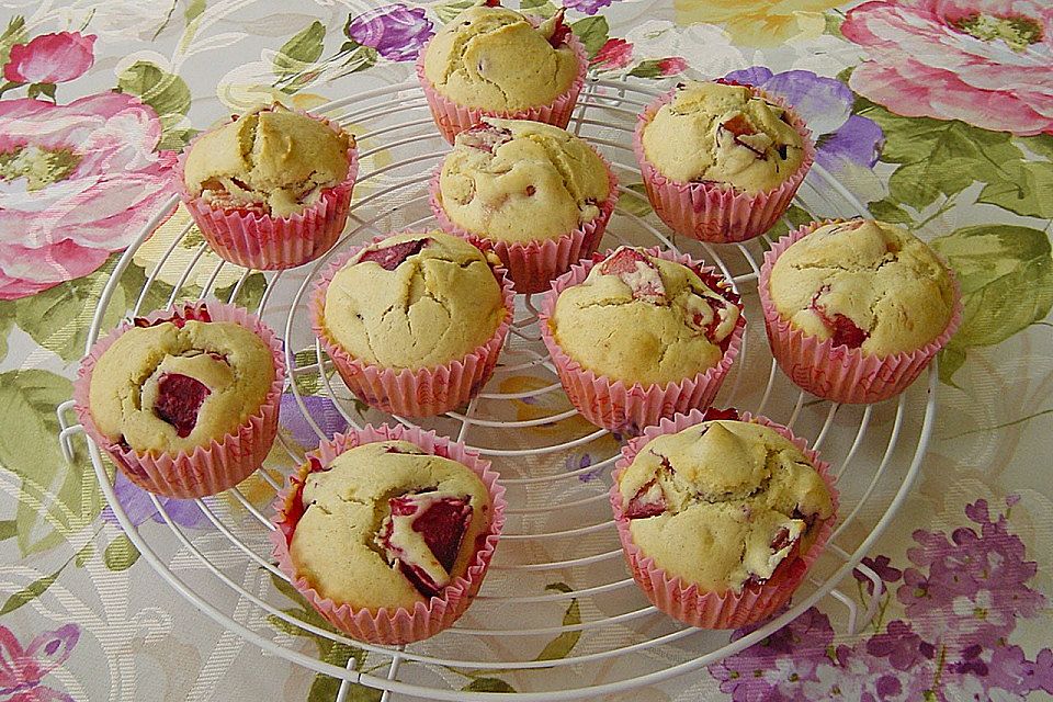 Saftige Pflaumenmuffins