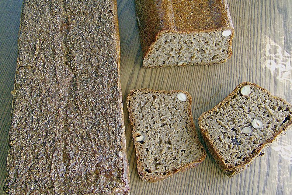 Roggenbrot mit geriebenen Äpfel