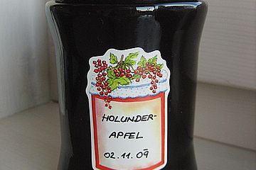 Holunder - Apfel - Marmelade