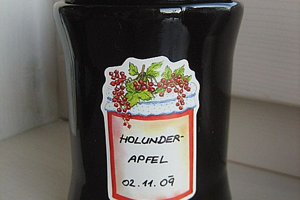 Holunder - Apfel - Marmelade von Himbeerklusi | Chefkoch