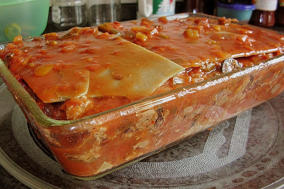 Mexikanische Lasagne