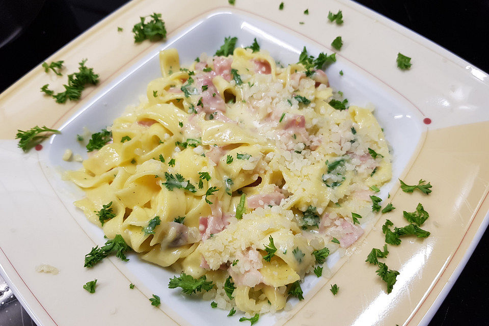 Italienische Carbonara-Sauce