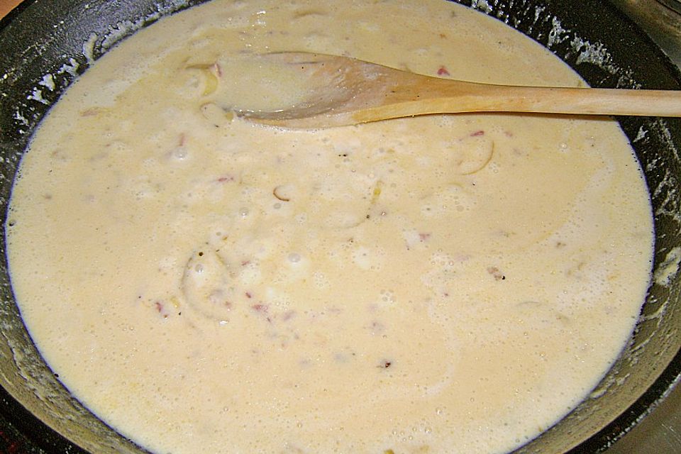 Italienische Carbonara-Sauce