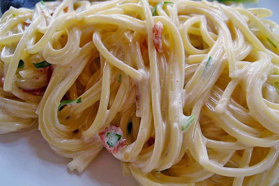 Italienische Carbonara-Sauce