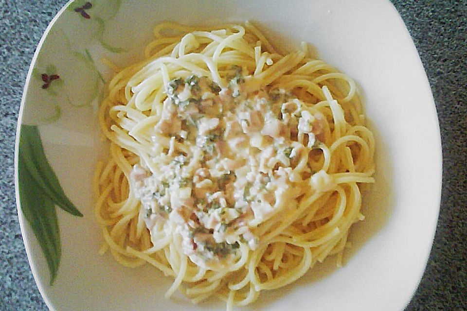 Italienische Carbonara-Sauce