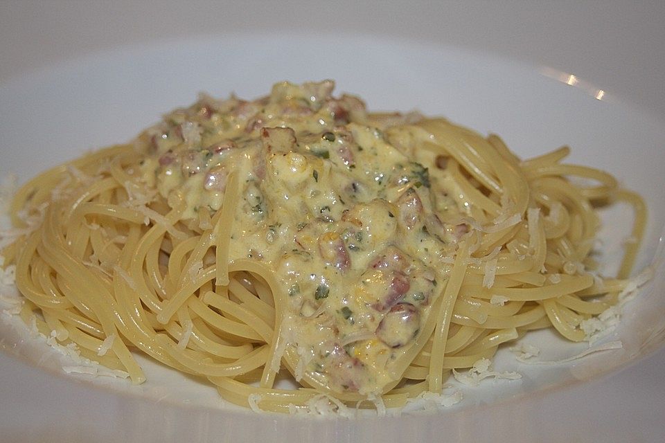 Italienische Carbonara-Sauce