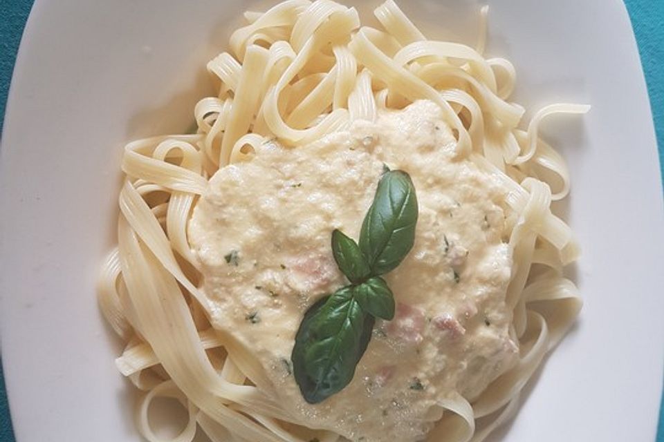 Italienische Carbonara-Sauce