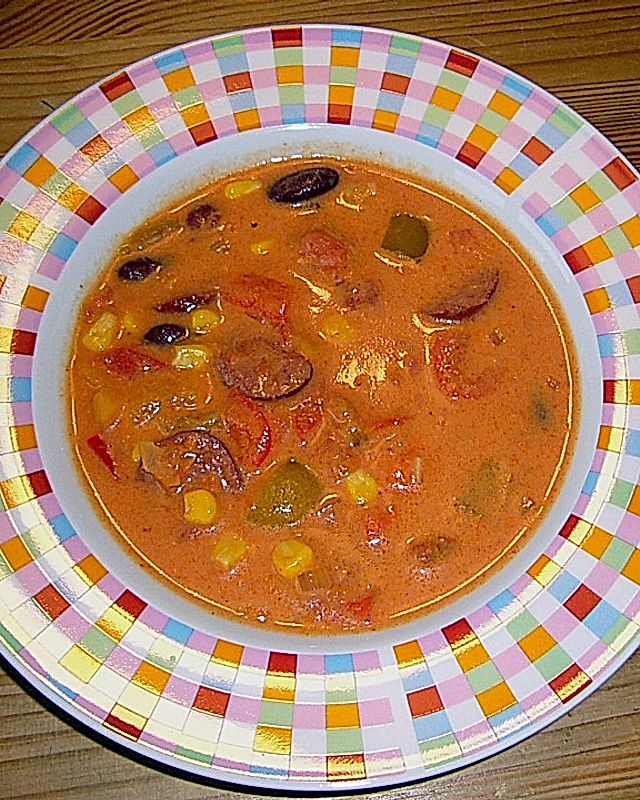 Cabanossi-Suppe