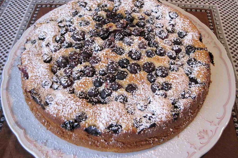 Heidelbeer - Quark - Kuchen