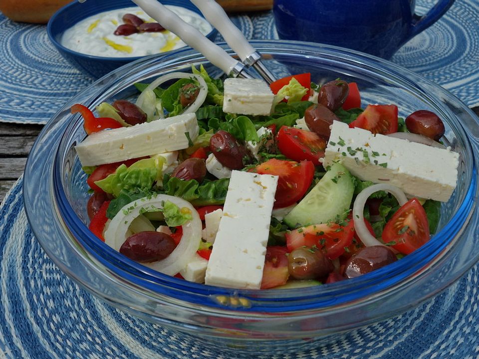 Griechischer Salat von flexiblebird | Chefkoch