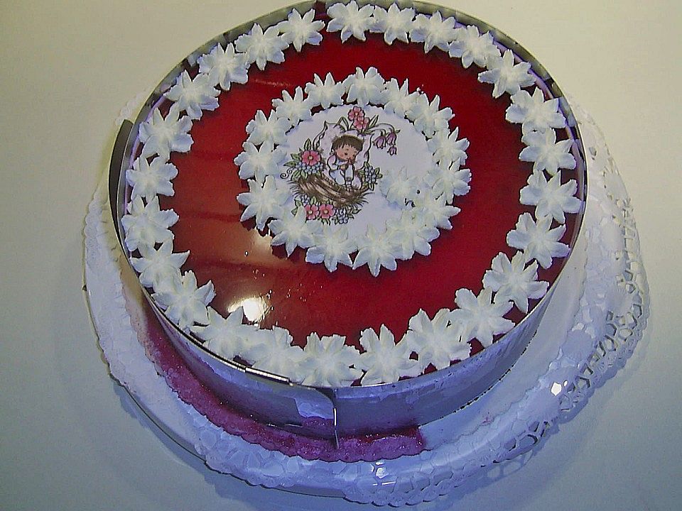 Käsesahne - Torte mit Maracuja von Perle| Chefkoch