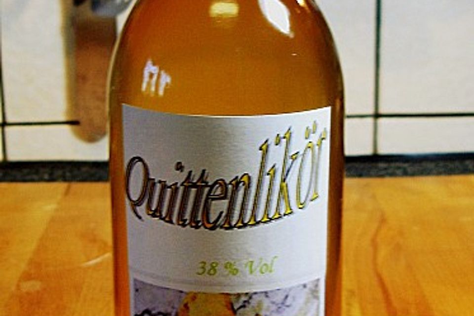 Quittenlikör