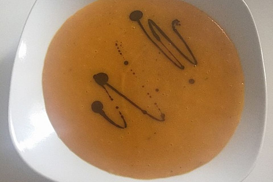 Kürbiscreme Suppe