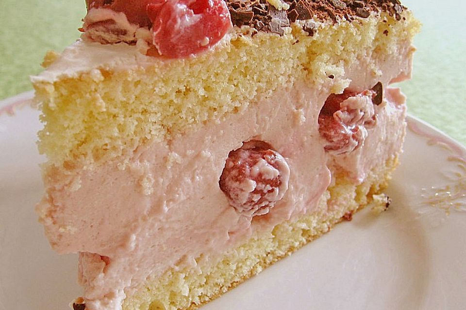 Kirsch - Pudding - Torte