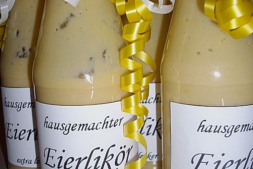 Eierlikör nach DDR-Tradition