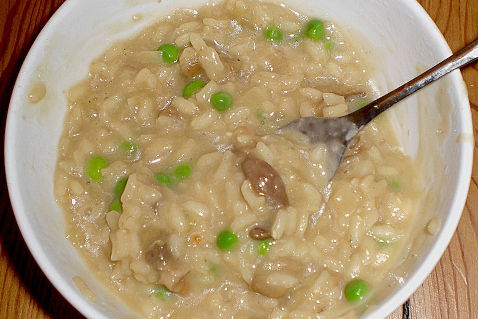 Risotto mit Steinpilzen